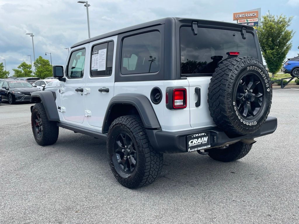2021 Jeep Wrangler Unlimited Willys