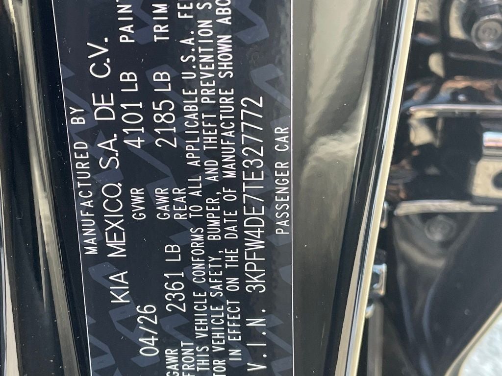 2026 Kia K4 GT-Line