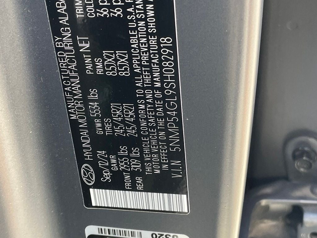 2025 Hyundai Santa Fe Calligraphy