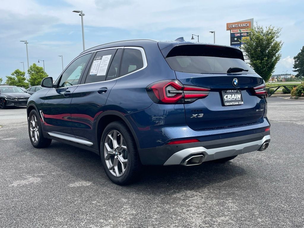 2022 BMW X3 sDrive30i