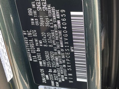 2027 Kia Telluride EX