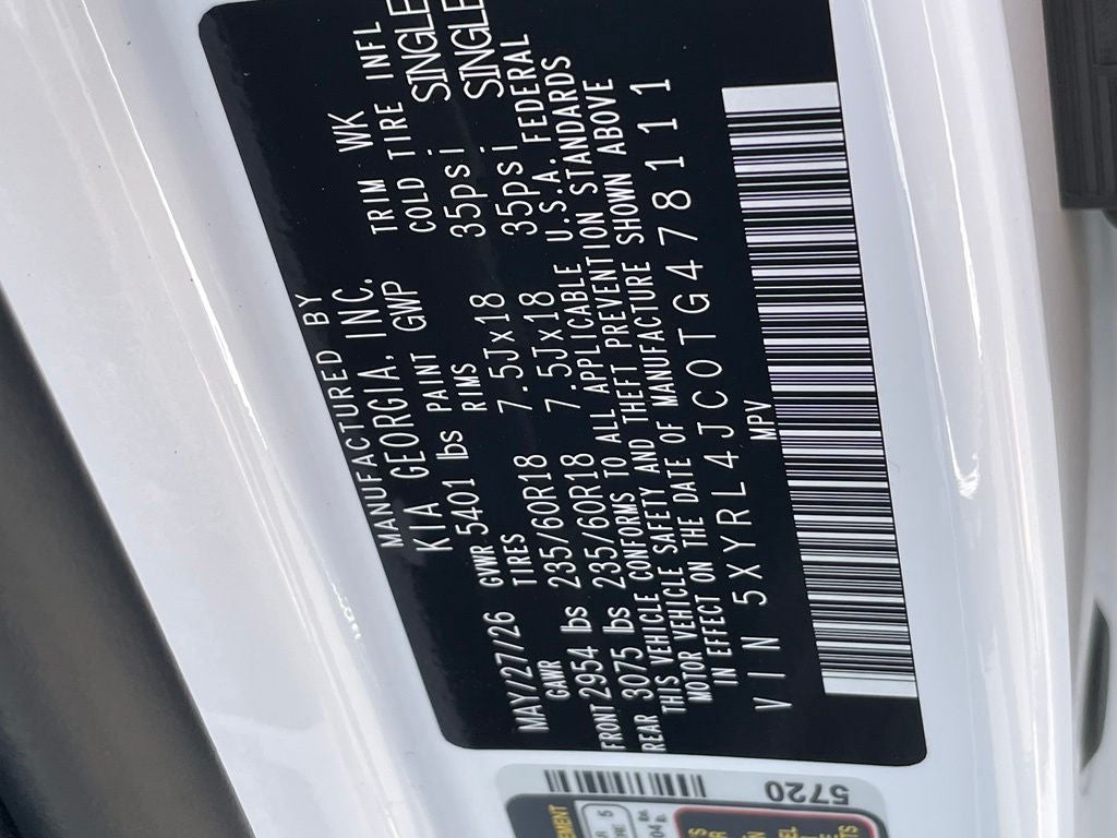 2026 Kia Sorento S