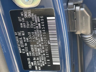 2026 Kia Sorento S