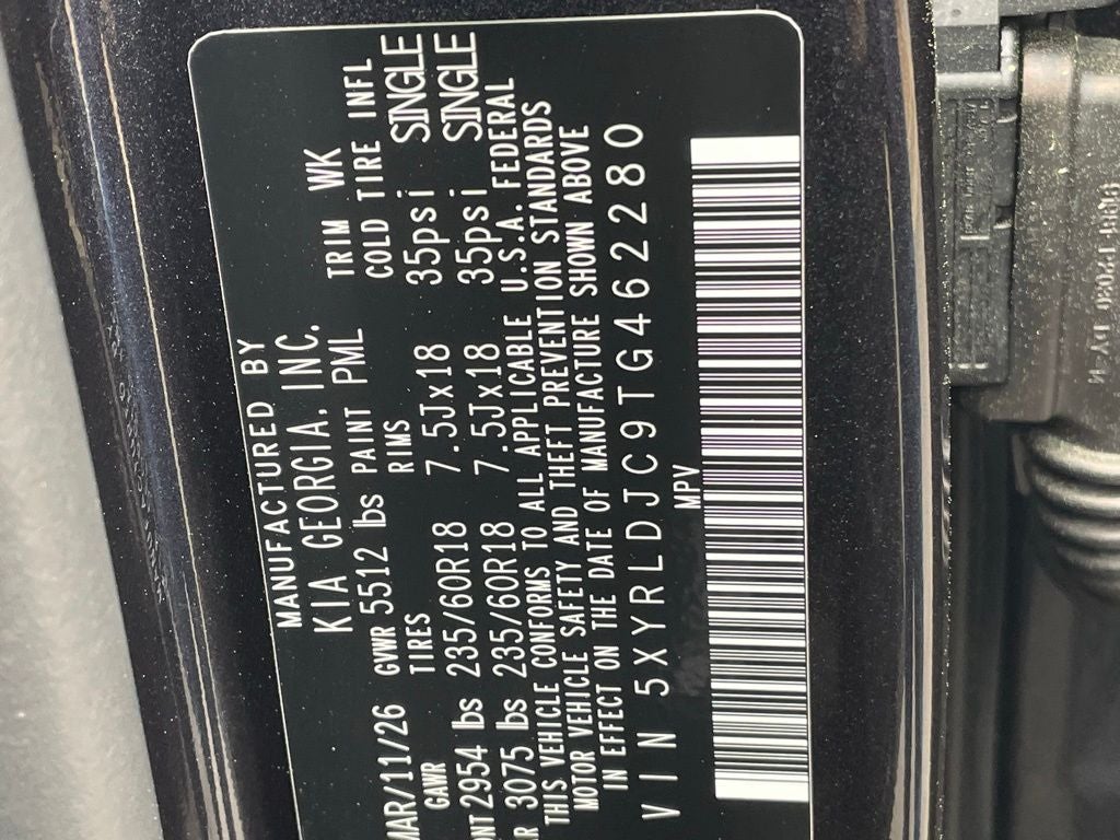2026 Kia Sorento S