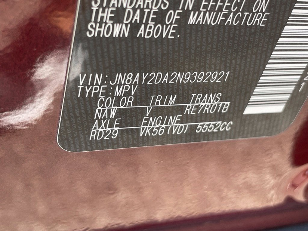 2022 Nissan Armada Platinum
