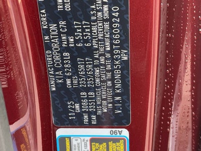 2026 Kia Carnival LXS