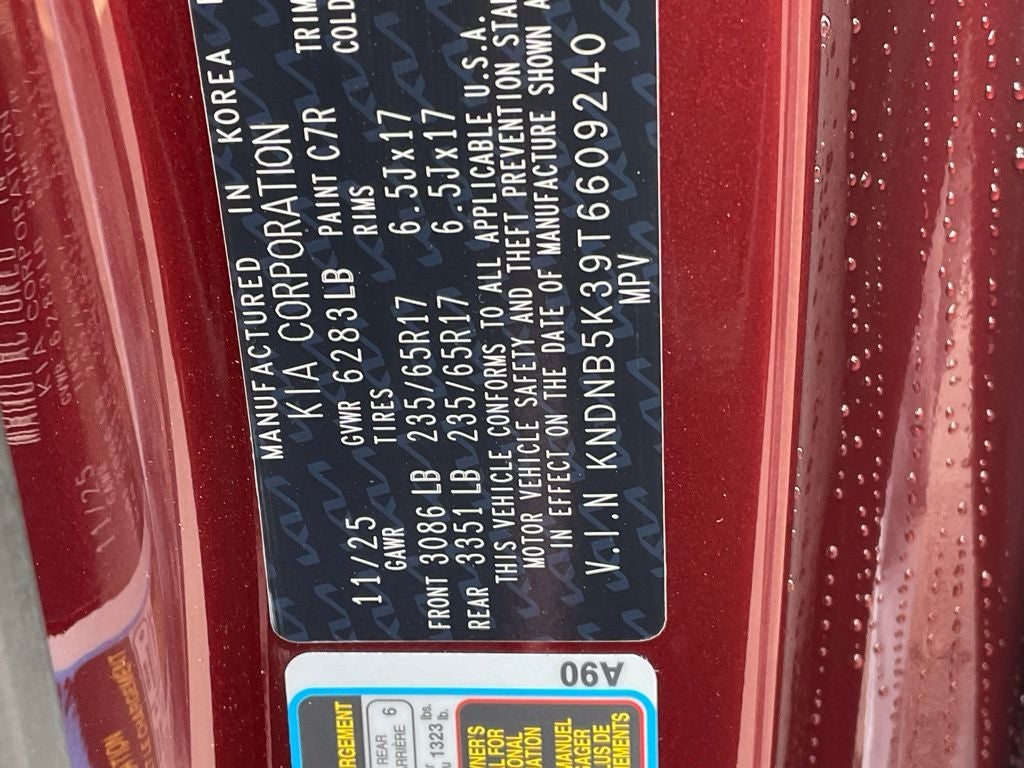 2026 Kia Carnival LXS