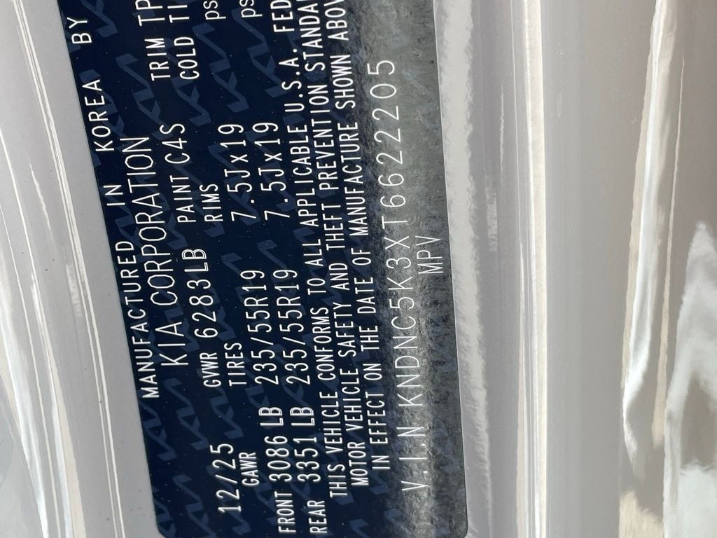 2026 Kia Carnival EX