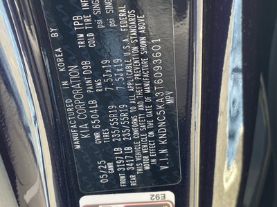 2026 Kia Carnival Hybrid EX