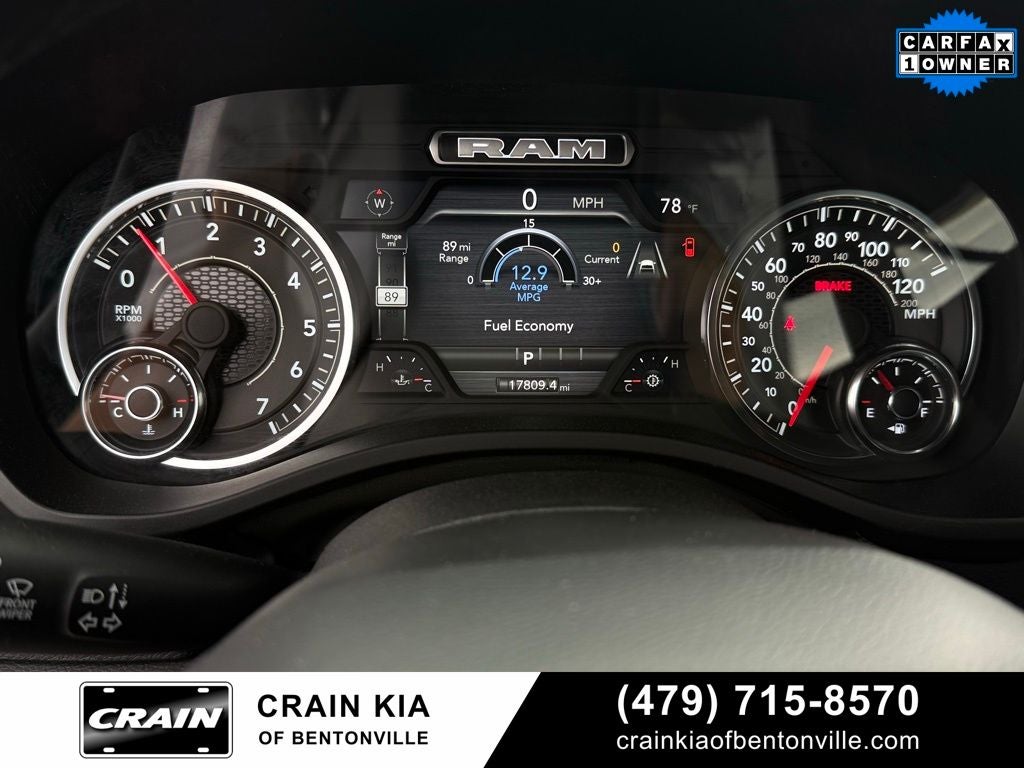 2025 RAM 1500 Big Horn/Lone Star - 4WD / PANORAMIC SUNROOF / ONE OWNER