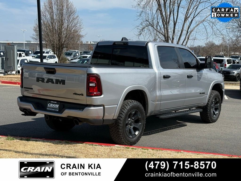 2025 RAM 1500 Big Horn/Lone Star - 4WD / PANORAMIC SUNROOF / ONE OWNER
