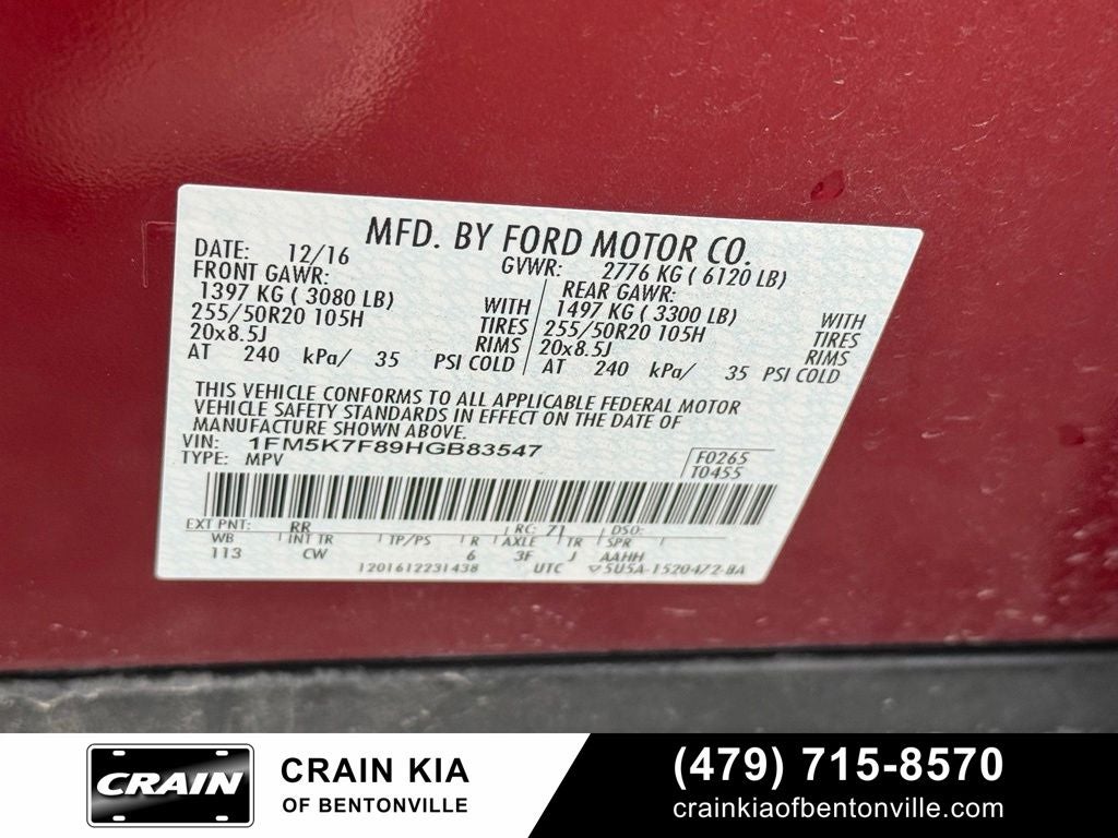 2017 Ford Explorer Limited - CLEAN CARFAX / LEATHER