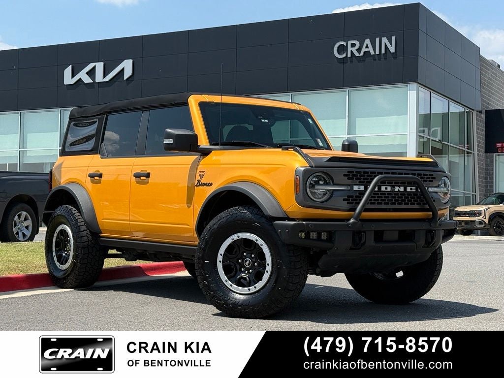 2022 Ford Bronco Badlands - 4WD / SASQUATCH / HIGH