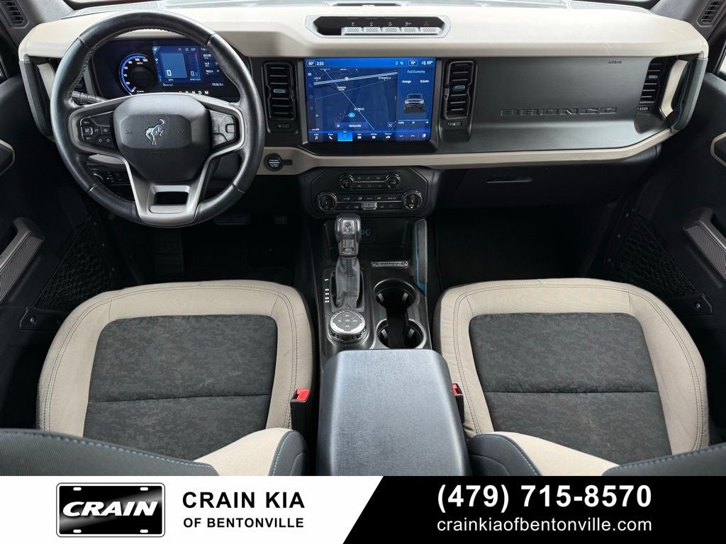2022 Ford Bronco Wildtrak - 4WD / HIGH / ONE OWNER