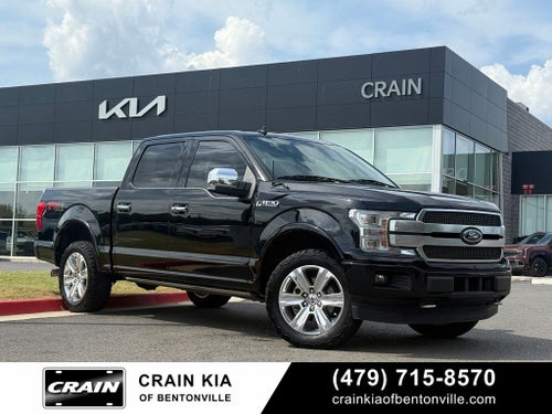 2018 Ford F-150 Platinum - 4WD / PANORAMIC SUNROOF