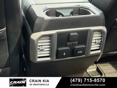 2018 Ford F-150 Platinum - 4WD / PANORAMIC SUNROOF