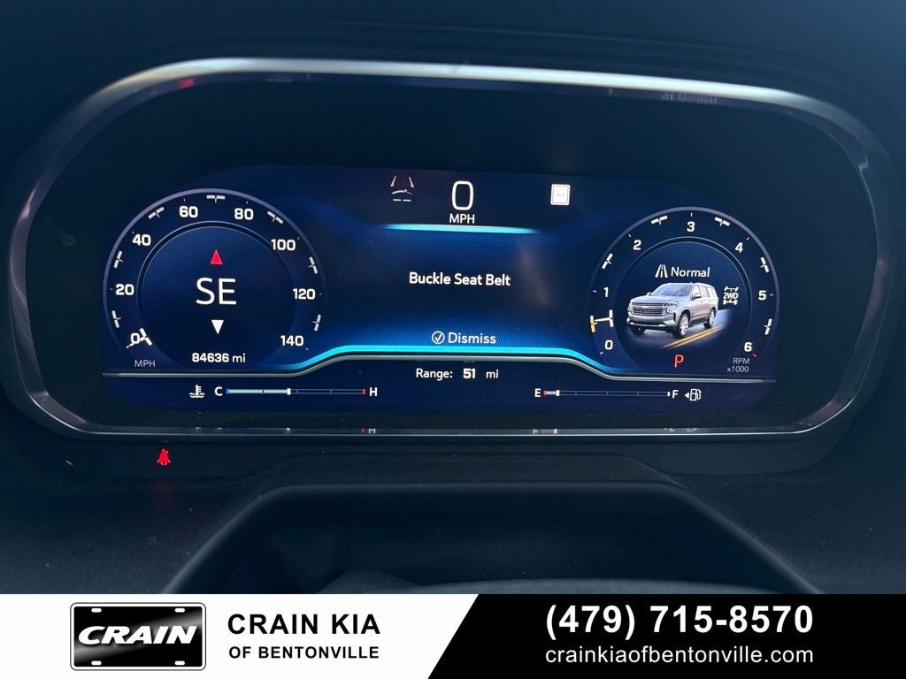2022 Chevrolet Tahoe High Country - 4WD / PANORAMIC SUNROOF / ONE OWNER