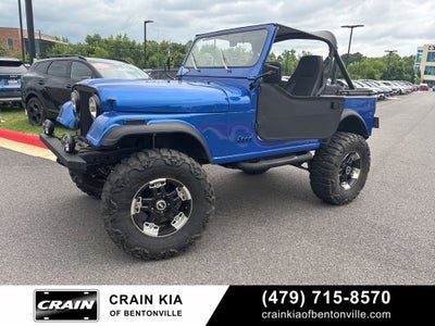 1986 Jeep CJ-7 4WD - AUTOMATIC / 4WD