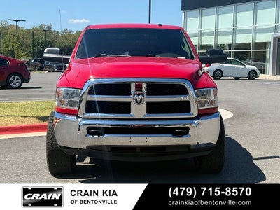 2018 RAM 3500 Tradesman - 4WD / CLEAN CARFAX / DIESEL - FLAT BED