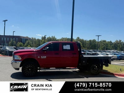 2018 RAM 3500 Tradesman - 4WD / CLEAN CARFAX / DIESEL - FLAT BED