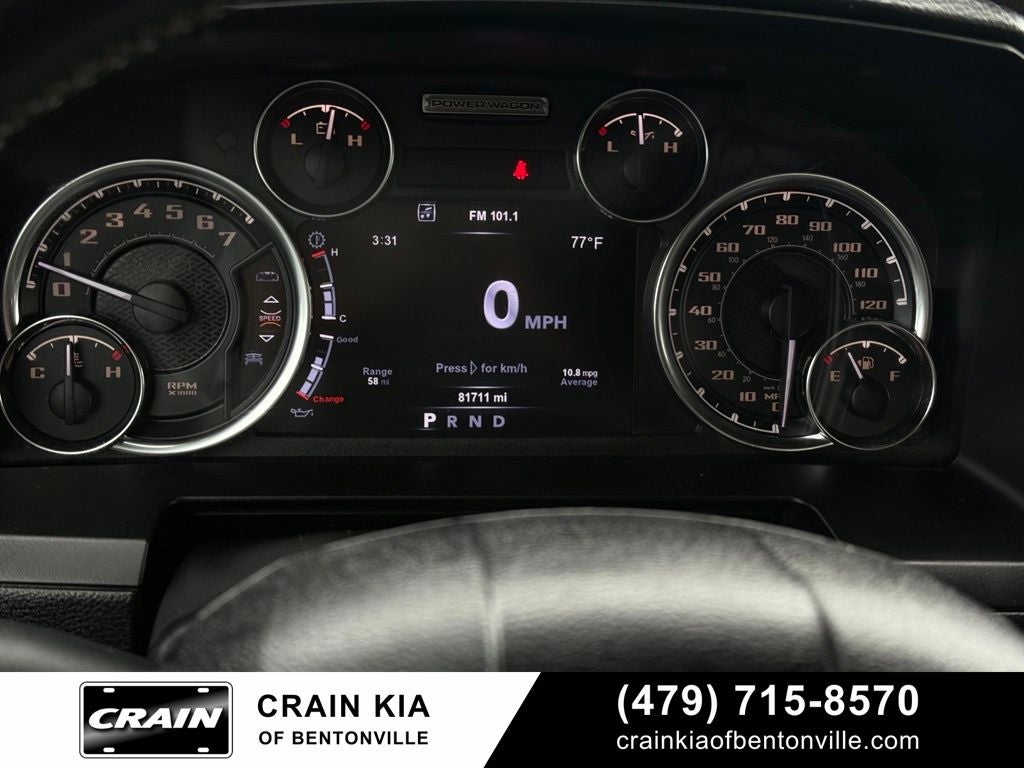 2018 RAM 2500 Power Wagon - 4WD / SUNROOF / CLEAN CARFAX