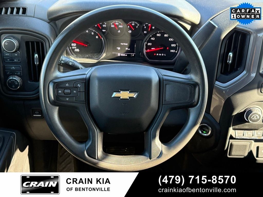 2022 Chevrolet Silverado 1500 Custom - 4WD / CLEAN CARFAX / ONE OWNER