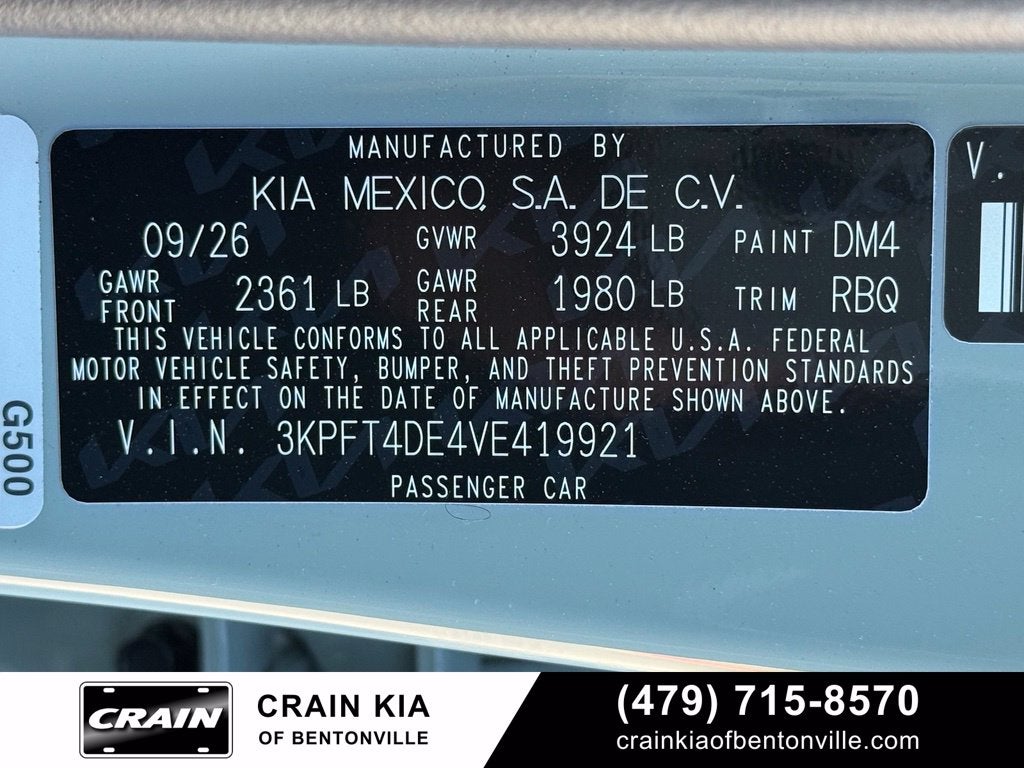 2027 Kia K4 LXS