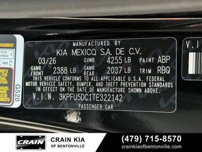 2026 Kia K4 GT-Line Turbo