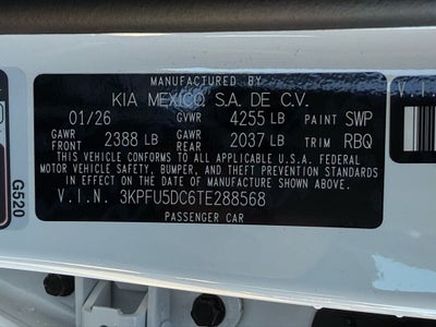 2026 Kia K4 GT-Line Turbo - HATCHBACK!