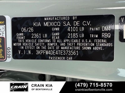 2026 Kia K4 GT-Line