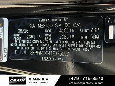 2026 Kia K4 GT-Line