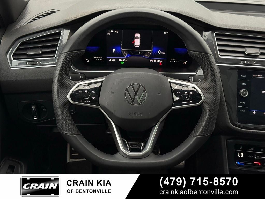 2022 Volkswagen Tiguan 2.0T SE R-Line Black - AWD / SUNROOF / CARFAX ONE OWNER