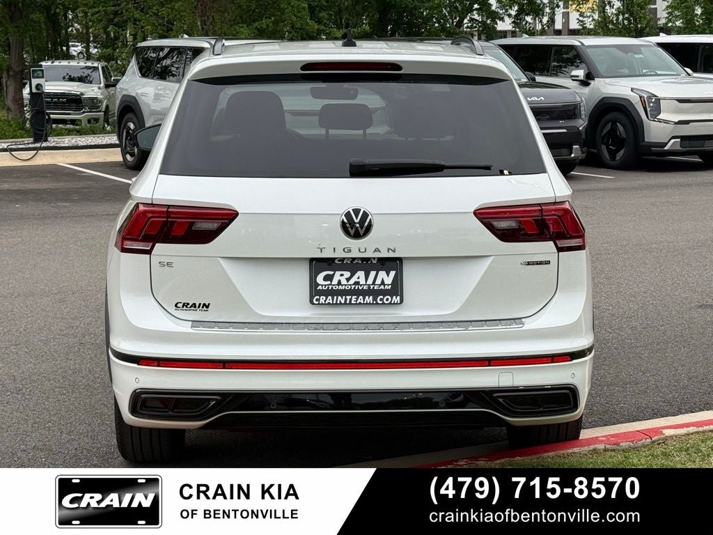 2022 Volkswagen Tiguan 2.0T SE R-Line Black - AWD / SUNROOF / CARFAX ONE OWNER