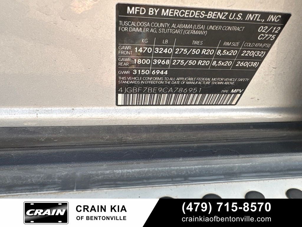 2012 Mercedes-Benz GL-Class GL 450 4MATIC®