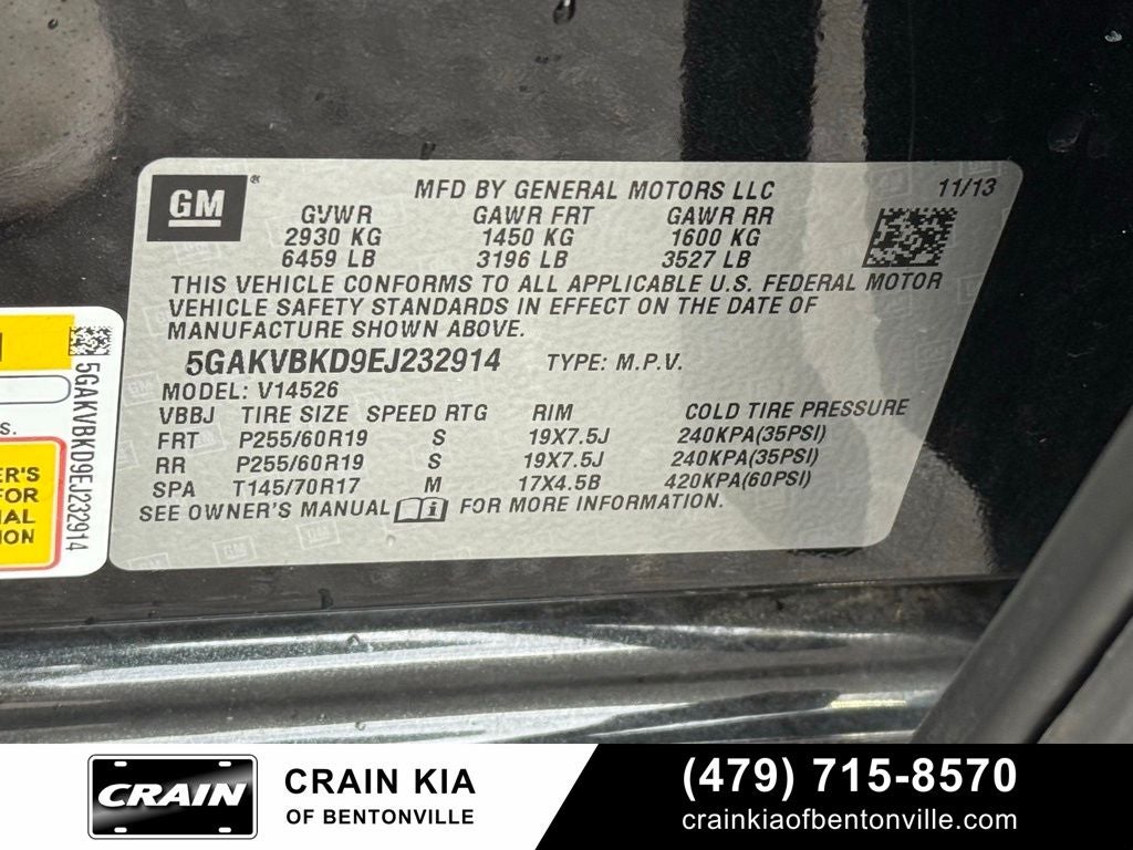 2014 Buick Enclave Leather Group - AWD / CLEAN CARFAX