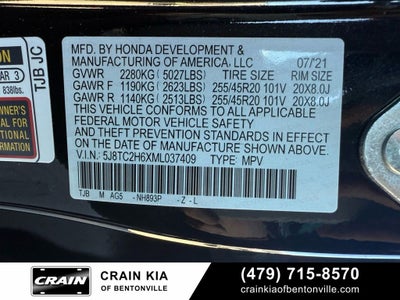 2021 Acura RDX A-Spec Package SH-AWD