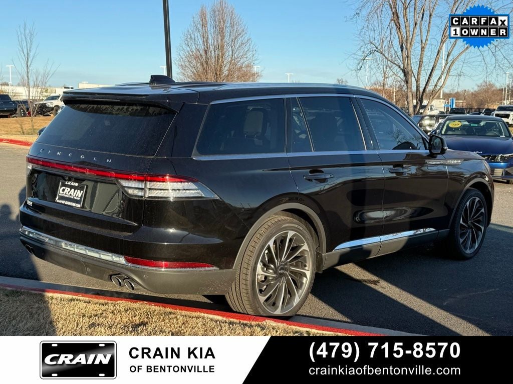 2025 Lincoln Aviator Reserve - AWD / PANORAMIC SUNROOF / ONE OWNER