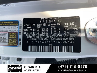 2026 Kia EV9 Light Long Range