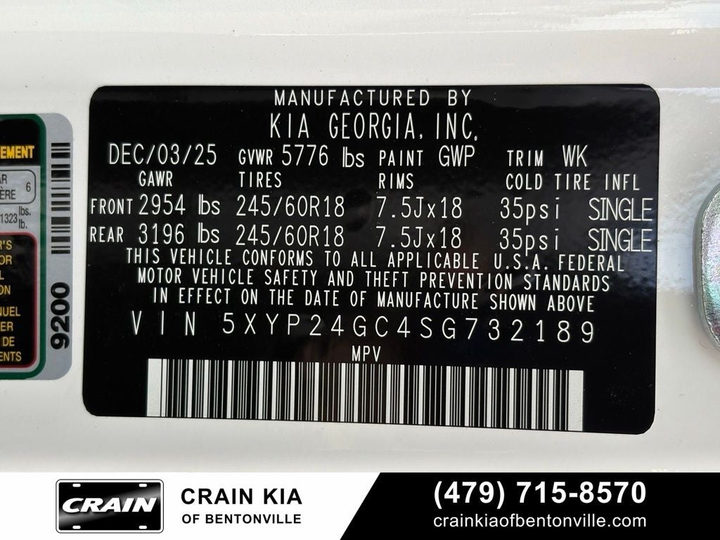 2025 Kia Telluride LX