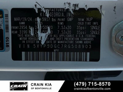 2024 Kia Telluride SX-Prestige - KIA CPO / AWD / SUNROOF / ONE OWNER