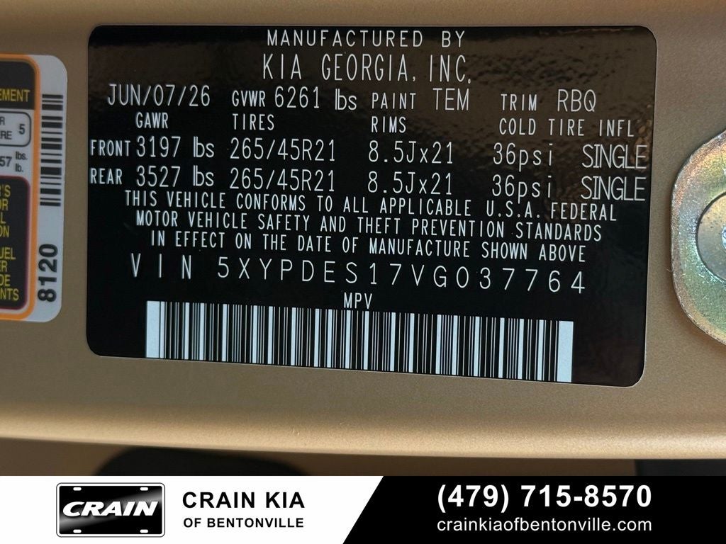 2027 Kia Telluride X-Line SX
