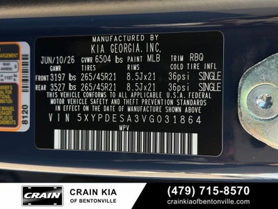 2027 Kia Telluride Hybrid X-Line SX