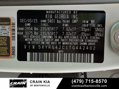 2026 Kia Sorento LX