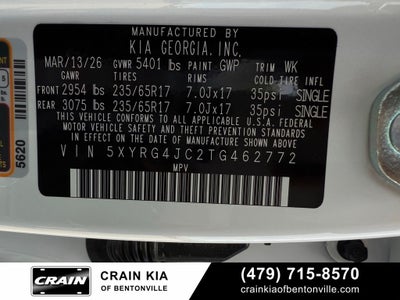 2026 Kia Sorento LX