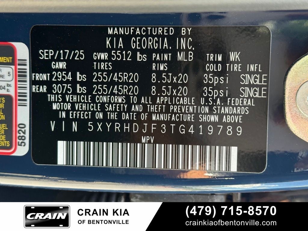 2026 Kia Sorento EX