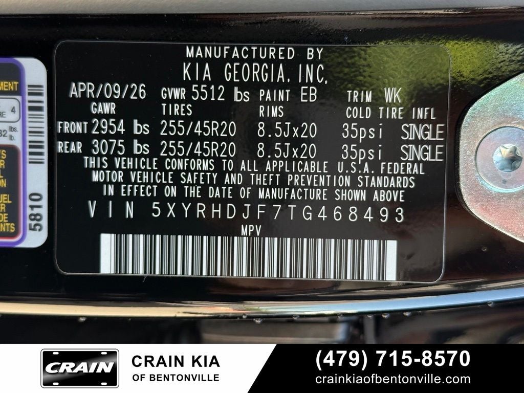 2026 Kia Sorento X-Line EX