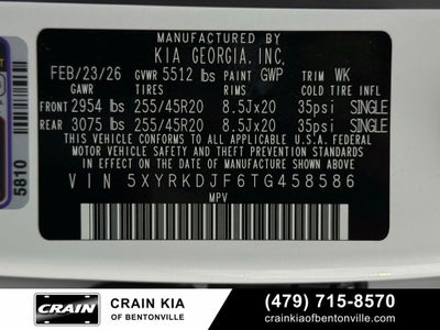 2026 Kia Sorento X-Line SX Prestige