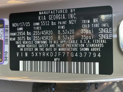 2026 Kia Sorento X-Line SX Prestige