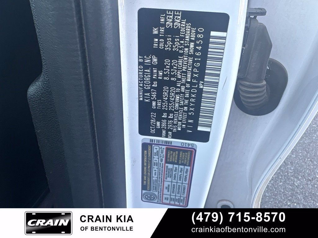 2023 Kia Sorento SX - AWD / PANORAMIC SUNROOF / ONE OWNER
