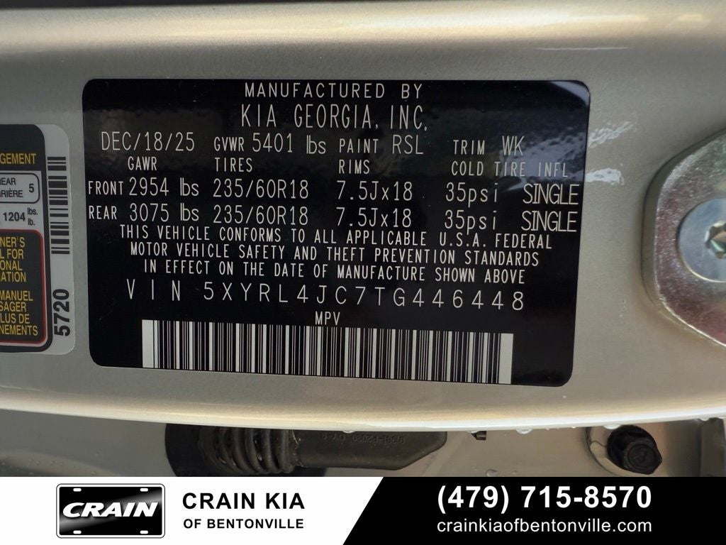 2026 Kia Sorento S